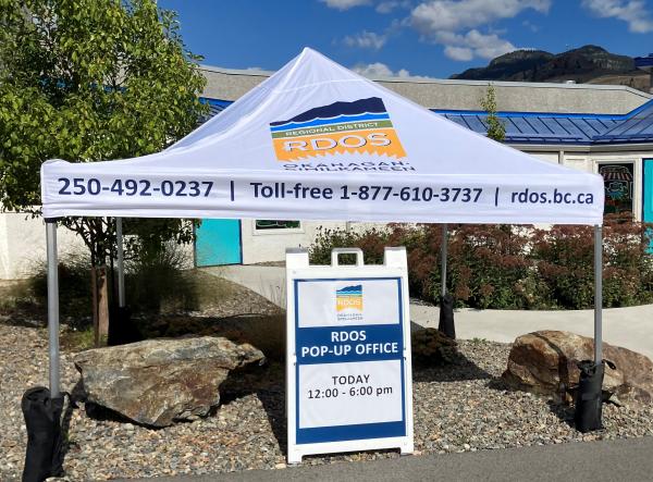 RDOS pop up office photo Sept 2025