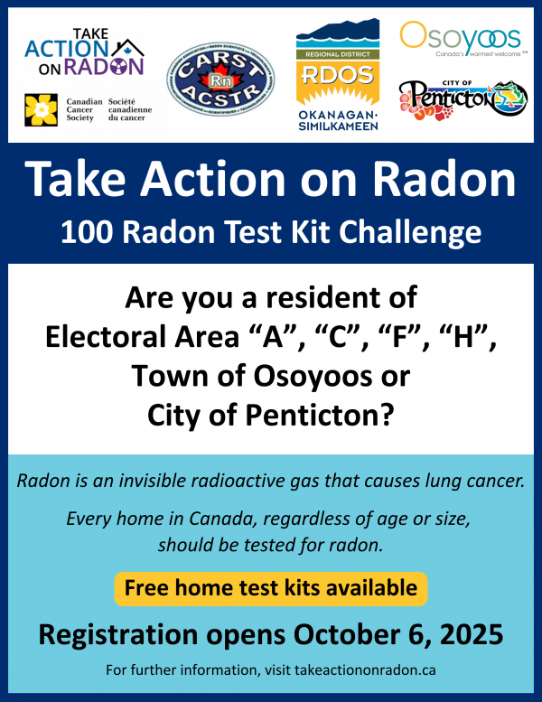 Take Action on Radon poster