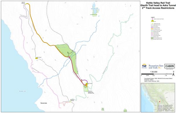 kvr closure map aug 15