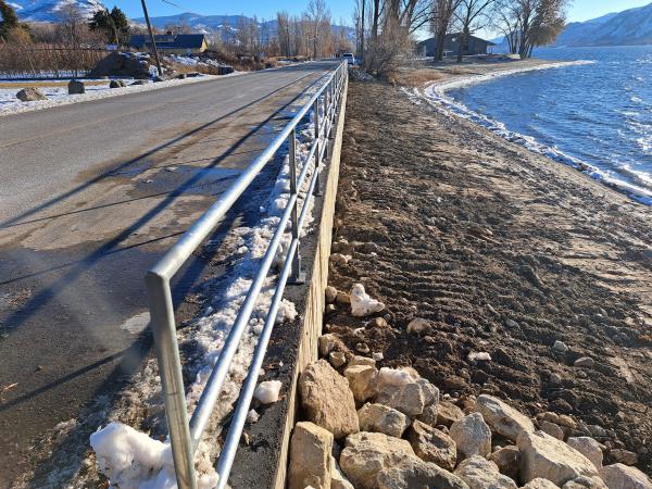 Osoyoos Lake Pathway improvement project Osoyoos BC