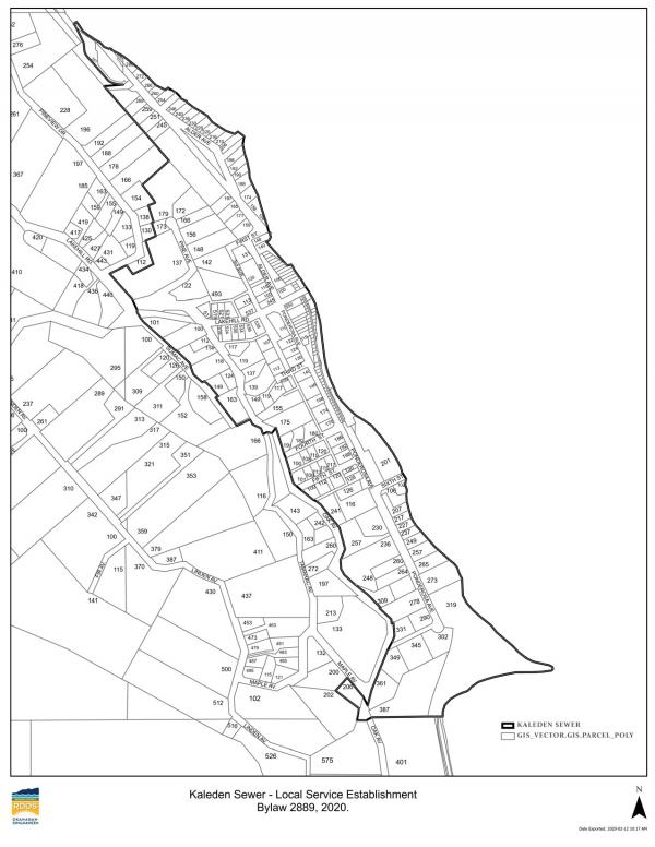 Kaleden Sewer Service Area