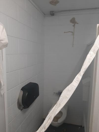 20231010 Kenyon Park Area D vandalism washroom 3