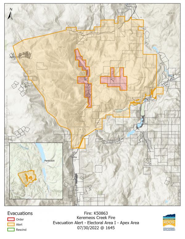 K50863 AREA I APEX AREA EVAC ALERT 07302022