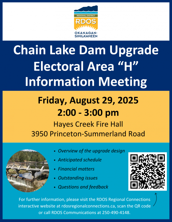 Chain Lake Dam Info Meeting Aug 29 2025