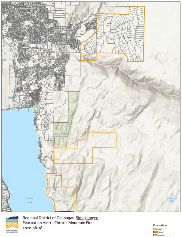 RDOS Expansion Evac Alert