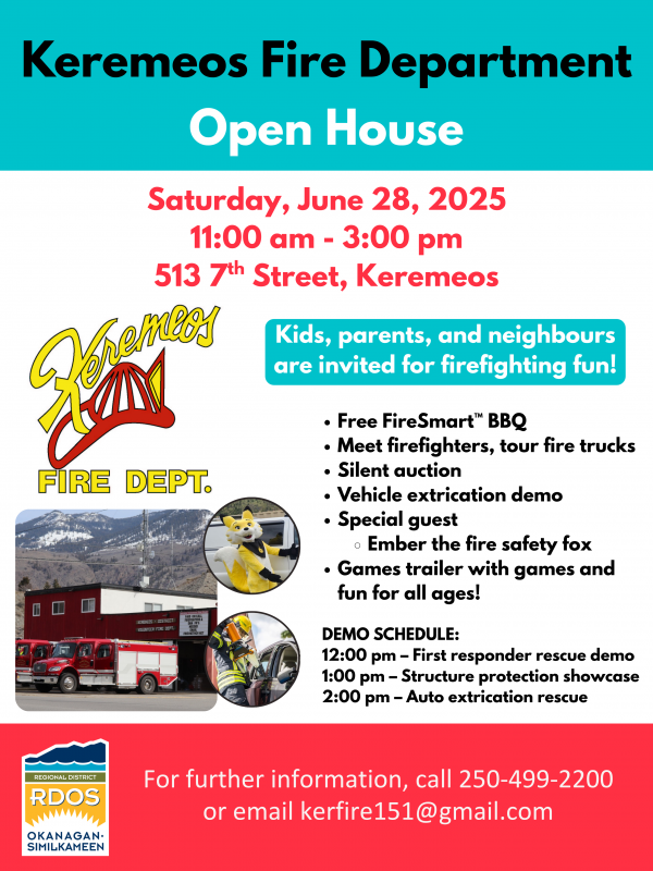 june 2025 open house poster Keremeos2