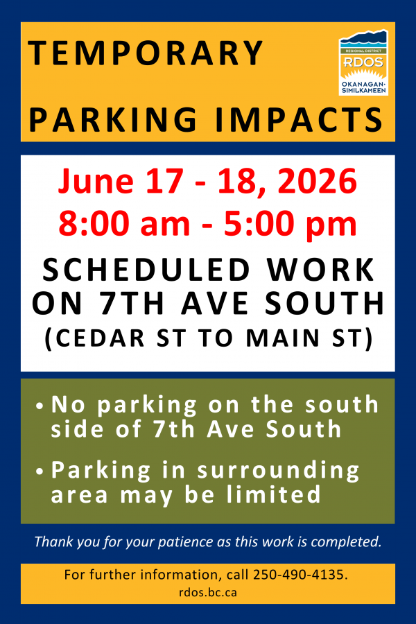 Parking closed