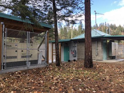 Back-up Generator and Pump House