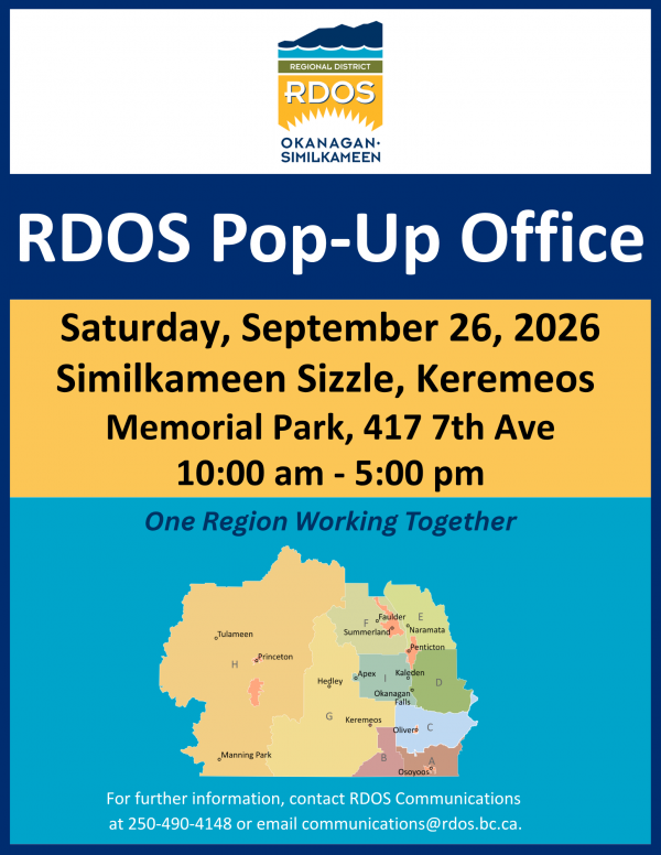 RDOS Sept 26 Keremeos pop up poster2
