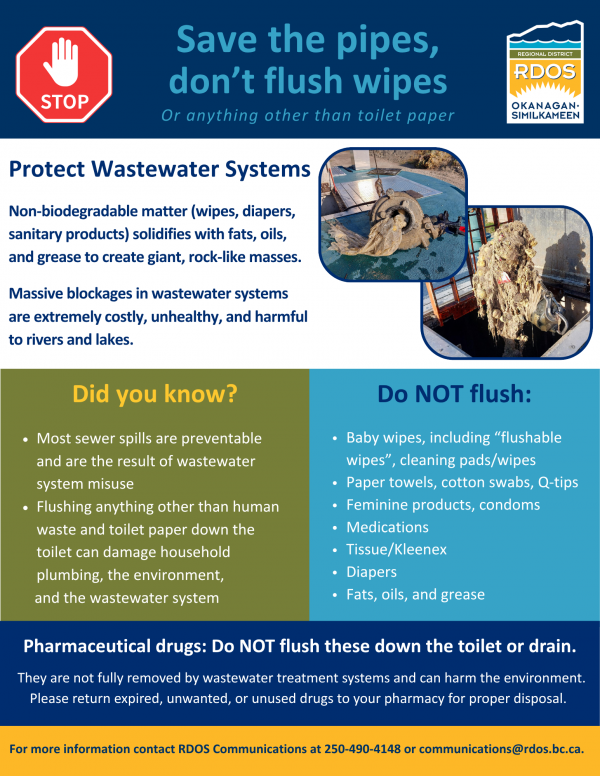 What not to flush Wastewater Systems7