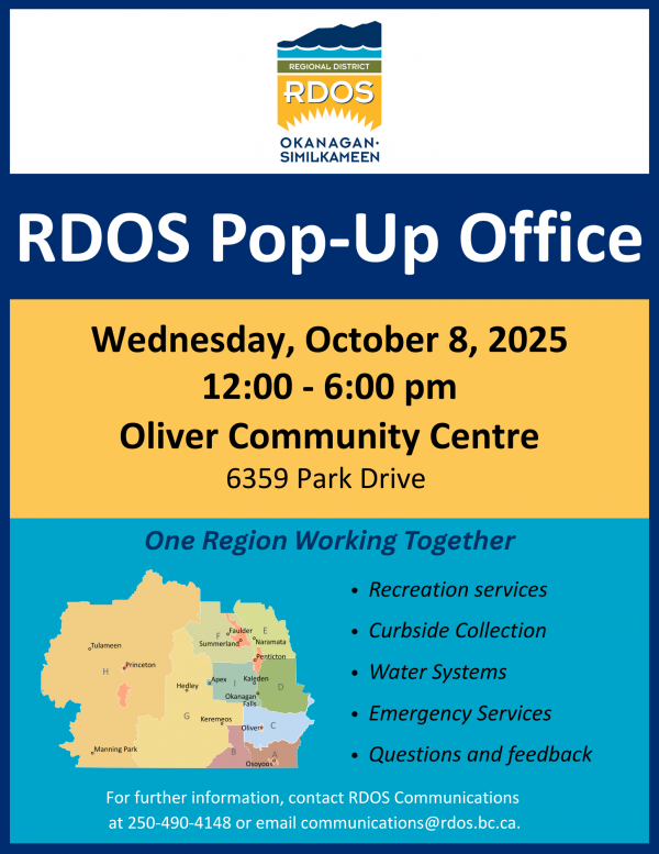 RDOS Oct 8 Oliver pop up poster