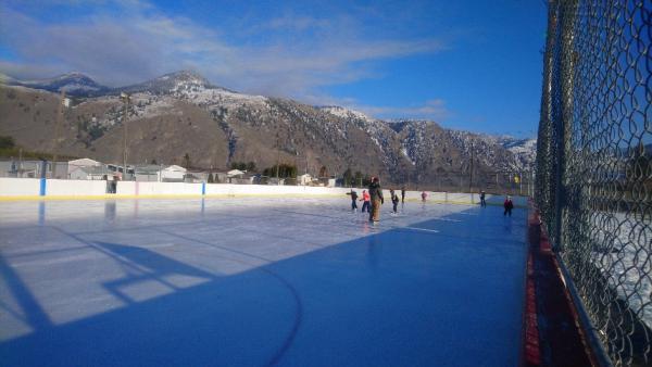 outdoor ice rink