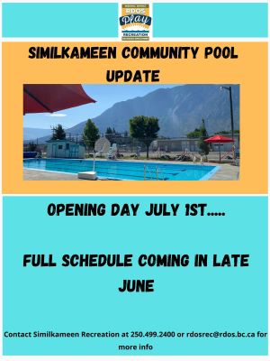 Pool opening